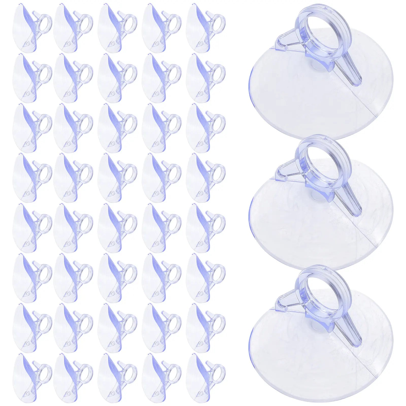 100Pcs Windshield Sunshade Suction Cup 4.5cm Small Compact Strong Adhesive Sucker for Car Shade Glass Table Top Bathroom Wall Zpaxo Default Title