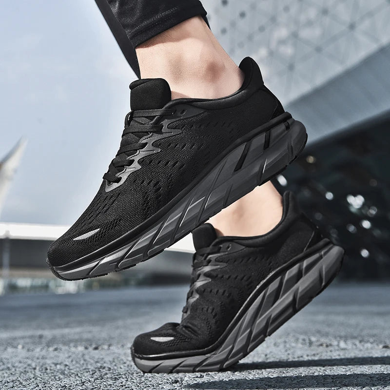 Men's Casual Sneakers Luxury Trainer Shoes Breathable Race Running