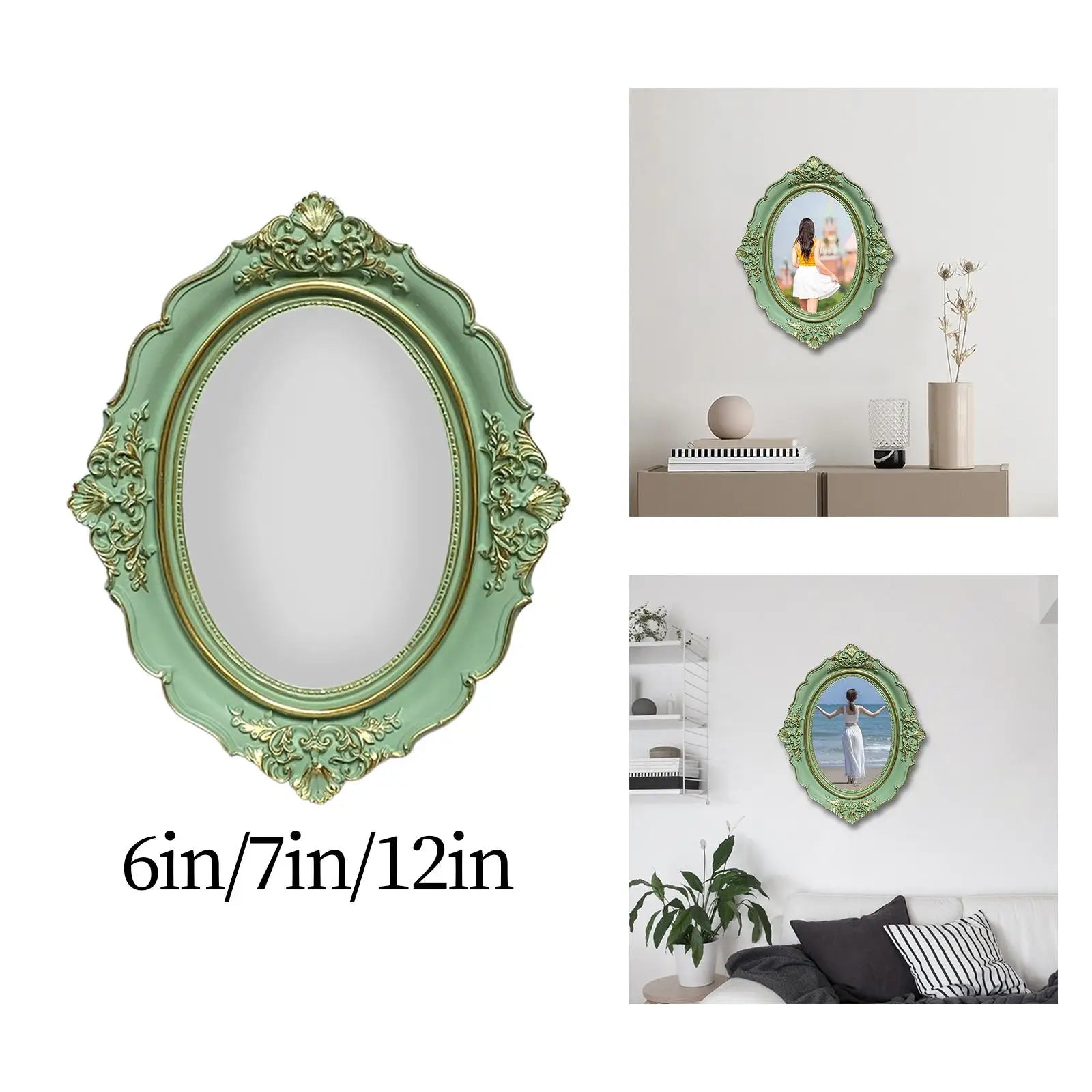 Picture Frame, Tabletop Photo Frame, Photo Picture Holder, Luxury Photo Frame for Living Room Dining Room Bedroom Home Decor Zpaxo