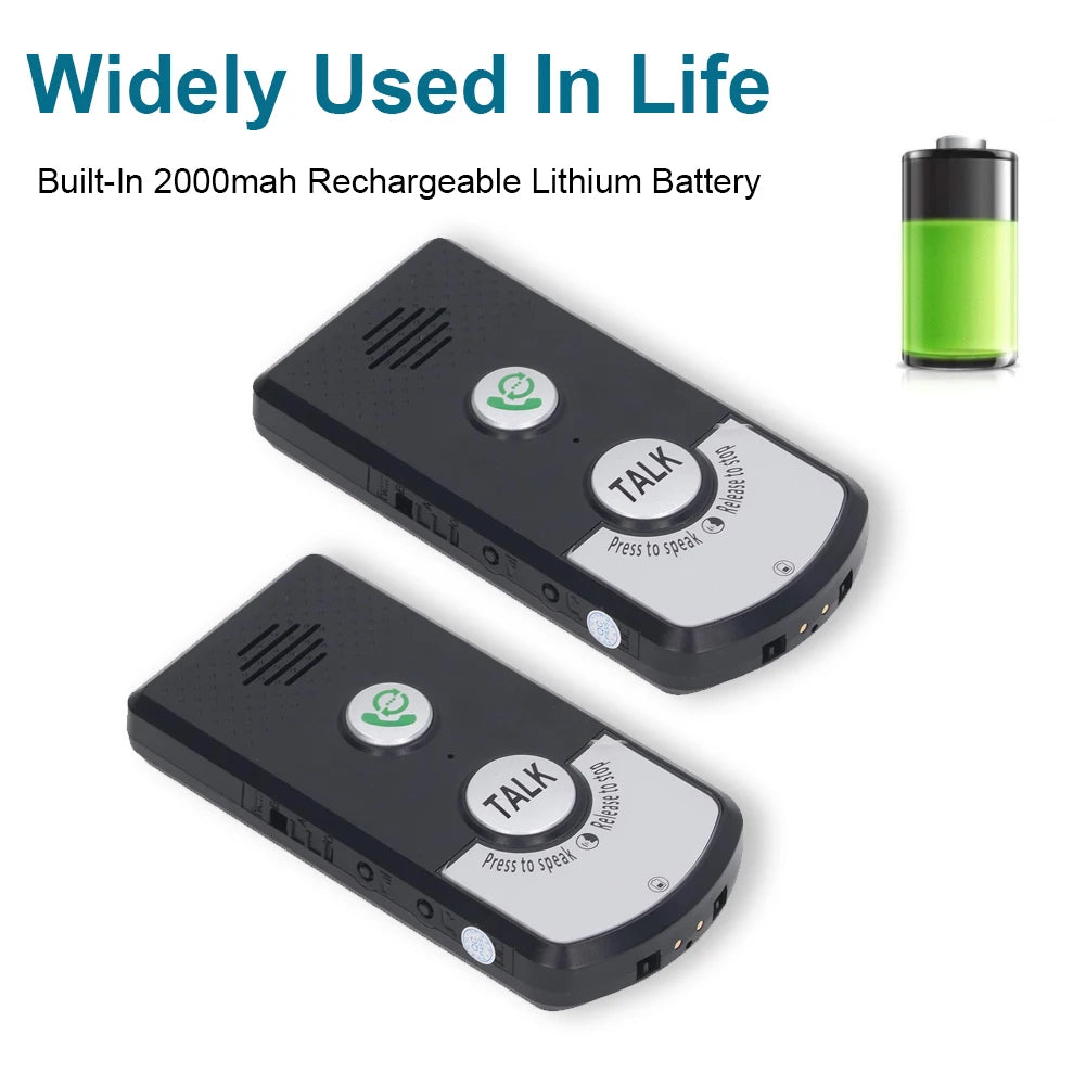 2 Way Voice Intercom Long Range Wireless Intercomunicador Waterproof