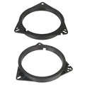 6.5 inch Car Horn Mounts Washer Holder Loud Speaker Spacers Mat Pad Bracket Auto Accessories for TOYOTA NISSAN BYD Great Wall Zpaxo black 6.5