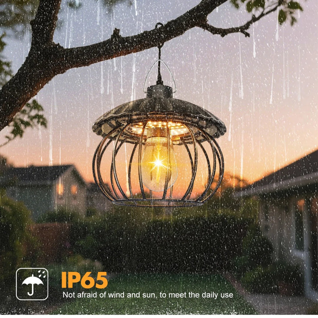 Solar Shed Light Outdoor Solar Pendant Light Indoor Outdoor Motion Sensor Timer Waterproof Gazebo Yard Garage Patio Chicken Coop Zpaxo