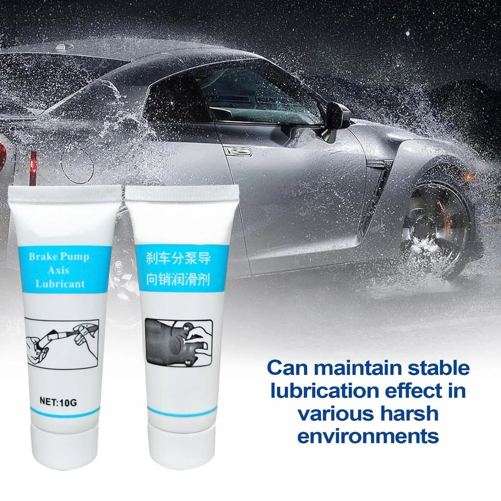 Brake Lubricant Grease Brake System Tube Lubricant Rust Protector Car Care Product 10g Heat Resistant Lubricant for Brake Pump Zpaxo