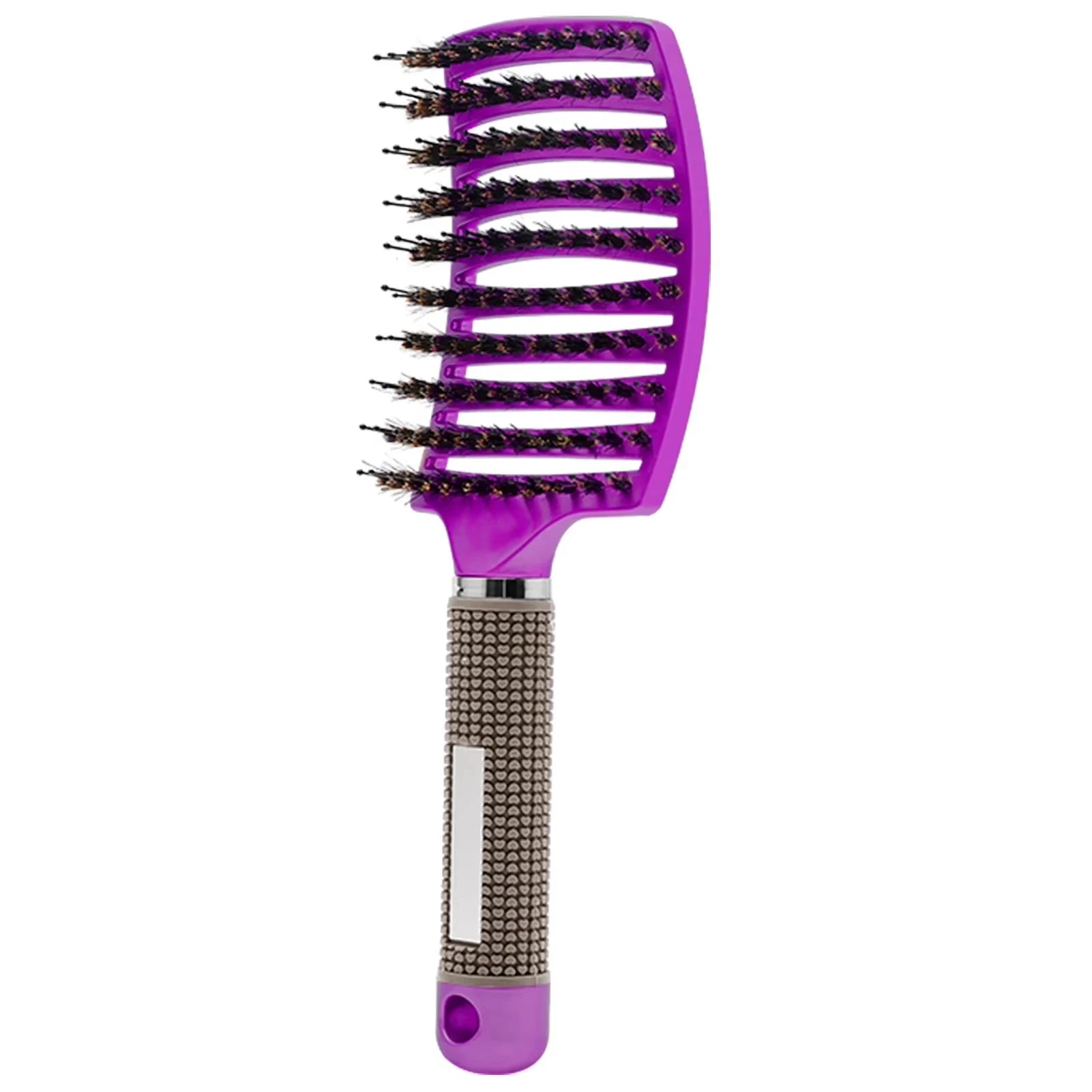Anti-Static Detangling Hair Brush – Wet & Dry Massage Comb Detangling Hair Brush Zpaxo SZ01-Purple