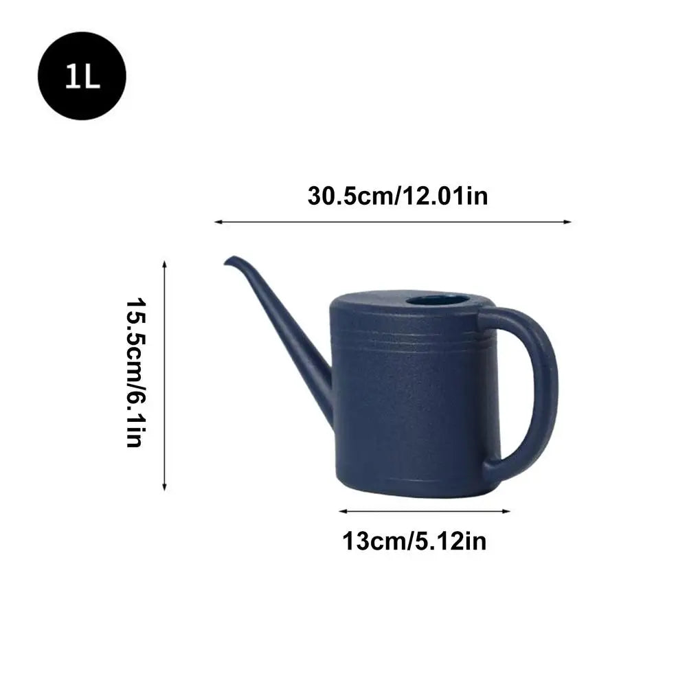 Indoor Watering Can Long Spout Portable Small Pot Large Outdoor House Zpaxo Blue
