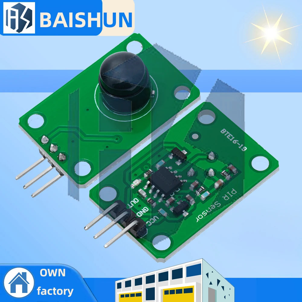 AI-Enhanced 120° PIR Motion Sensor: 8m Detection Range + 0.3W Sleep Mode – For Smart Home & IoT Security Zpaxo