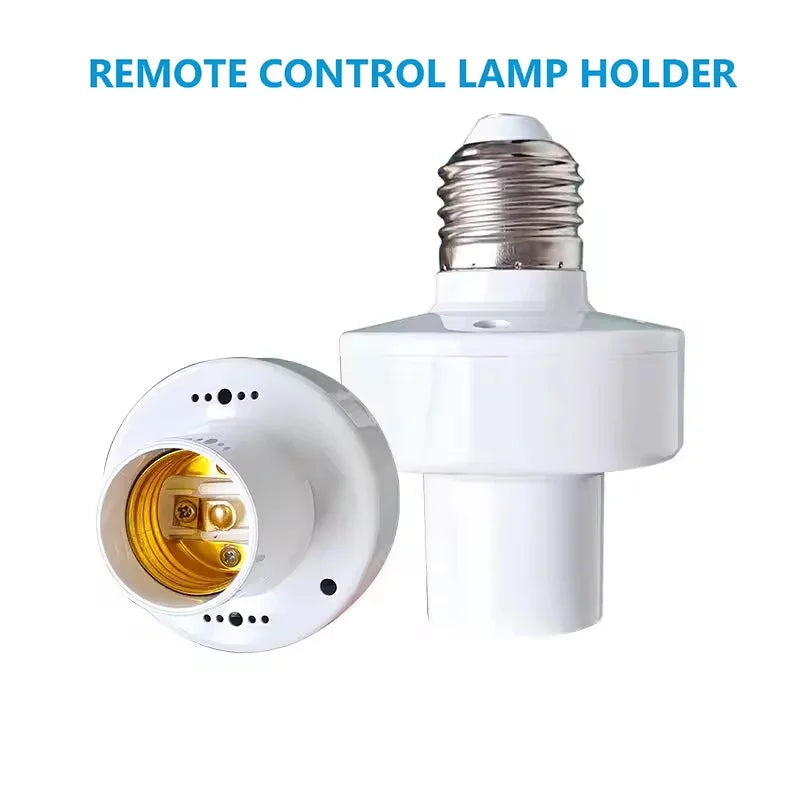 Smart Lamp Holder 433MHz RF Remote Control Smart Timing Bulb Base For Bedroom Kitchen Living Room Home Lighting Automation Gear Zpaxo