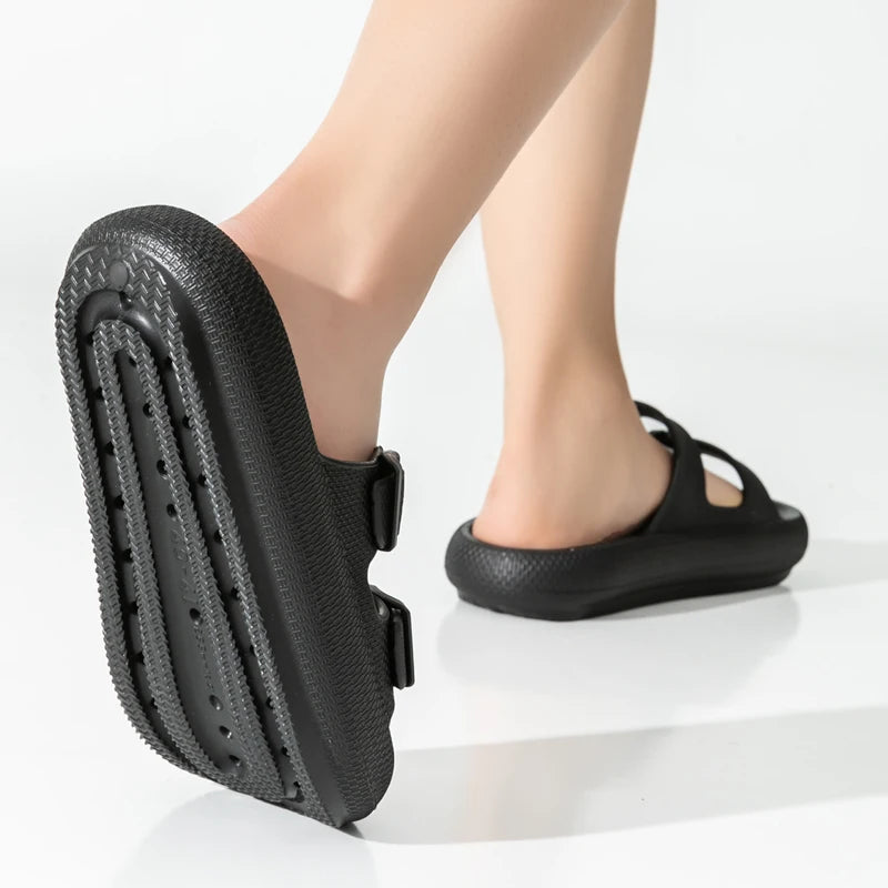 2025 Men's Outdoor Fashion Thick Sole Sandals Non-slip Shower