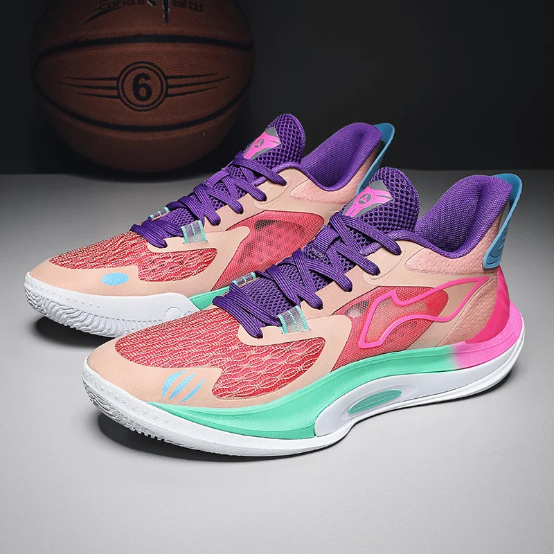 Men's Basketball Shoes Breathable Cushioning Non-slip Wearable Runing Zpaxo 2398 1 45