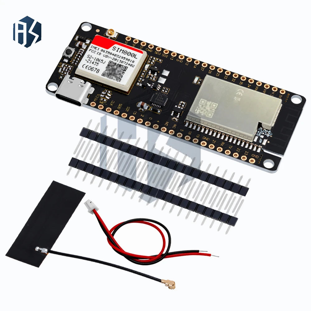 TTGO T-call V1 3 ESP32 Wireless Module SIM Antenna Card SIM800L GSM Zpaxo