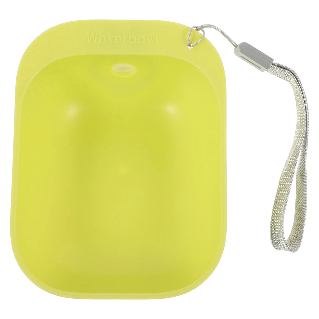 Pet Water Bowl Outdoor Portable ABS Material Easy Clean Dog Bottle