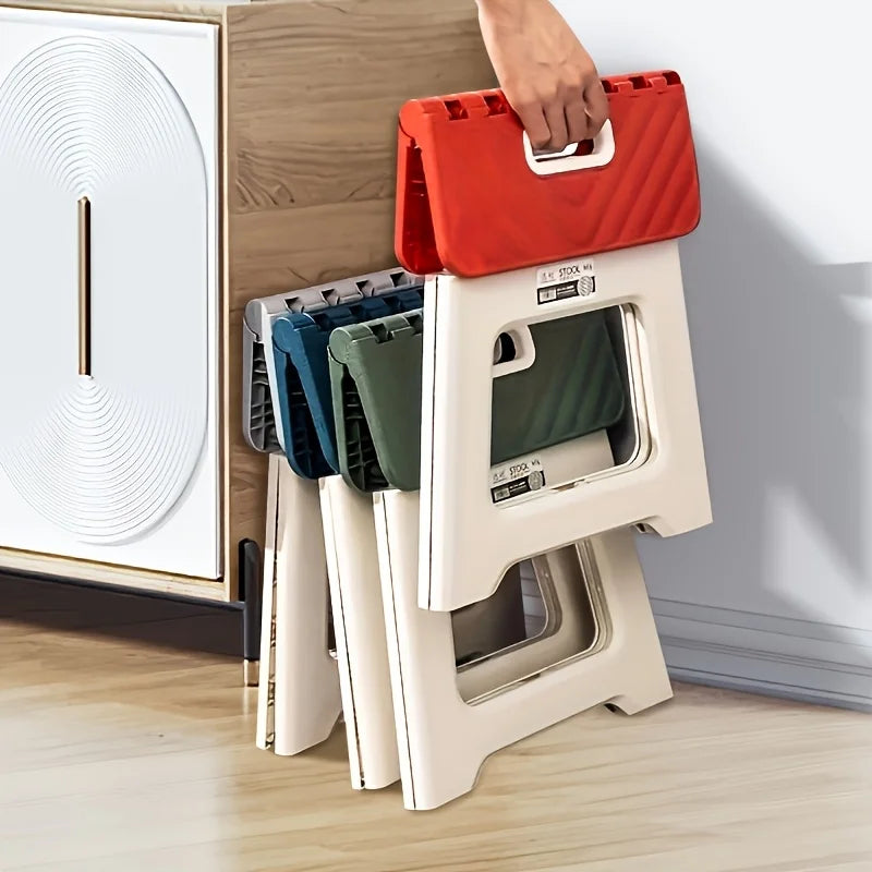 Simple Office Stool, Fashionable, Beautiful, Sturdy and Durable, Folding Stool for Home Use, Easy to Store, Office Folding Stool Zpaxo