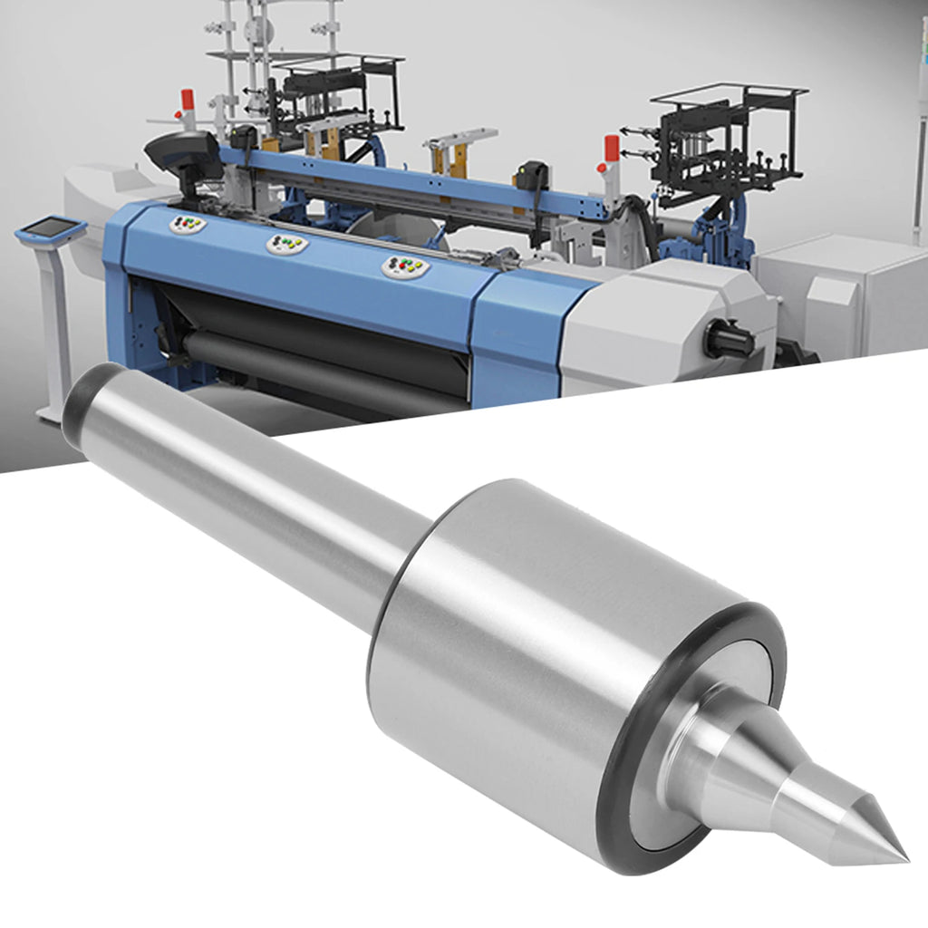 Live Lathe Center Turning Revolving MT2 Accuracy Triple Bearing Metal