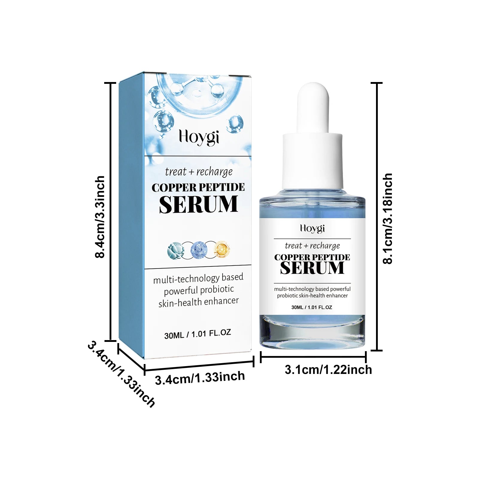 Copper Peptide Serum – Firming, Pores & Fine Lines 30ml Face Serum Zpaxo