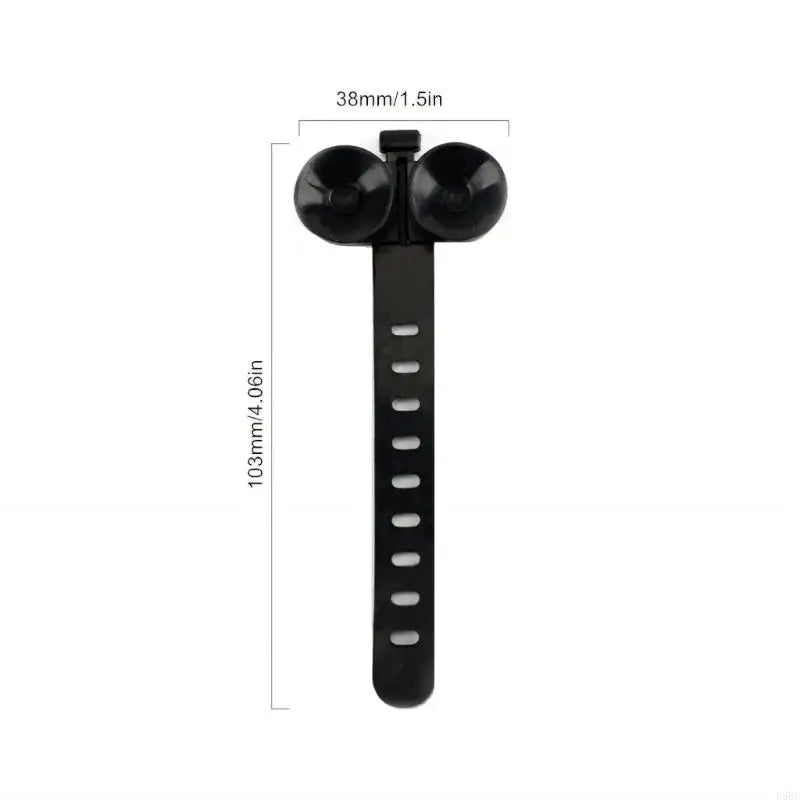 Aquarium Pipe Organizers Cable Tie Suction Cup Fasterner Easy Mounting