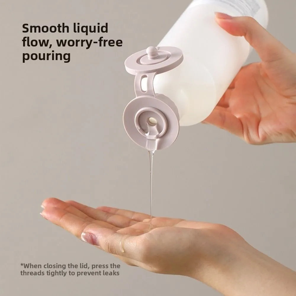 Silicone Inverted Bottle Caps Flipping 3 Sizes Shampoo Bottles Lids Zpaxo