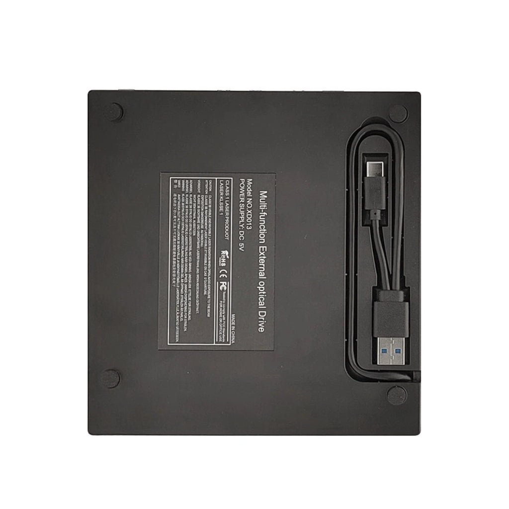 7-in-1 USB 3 0 Type-c External DVD CD Drive Burner Reader Player