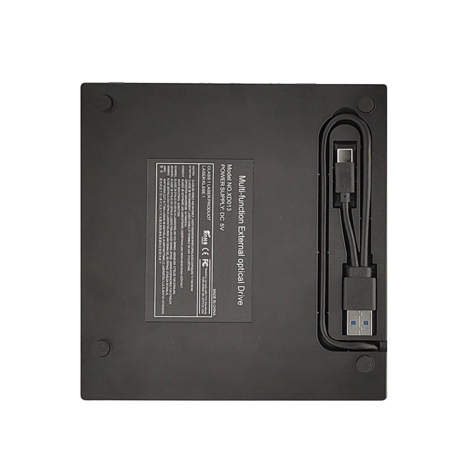 7-in-1 USB 3 0 Type-c External DVD CD Drive Burner Reader Player