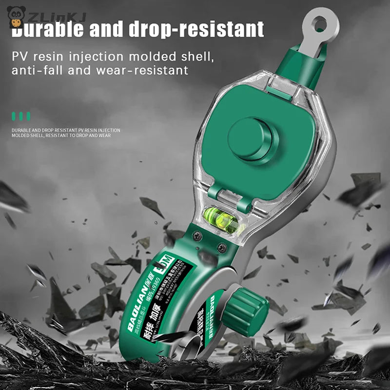 ▶1Pcs Scribes Ink Draw Line Marker Ink Marker Construction Ink Fountain Hand-Operated Carpenter Tool Zpaxo