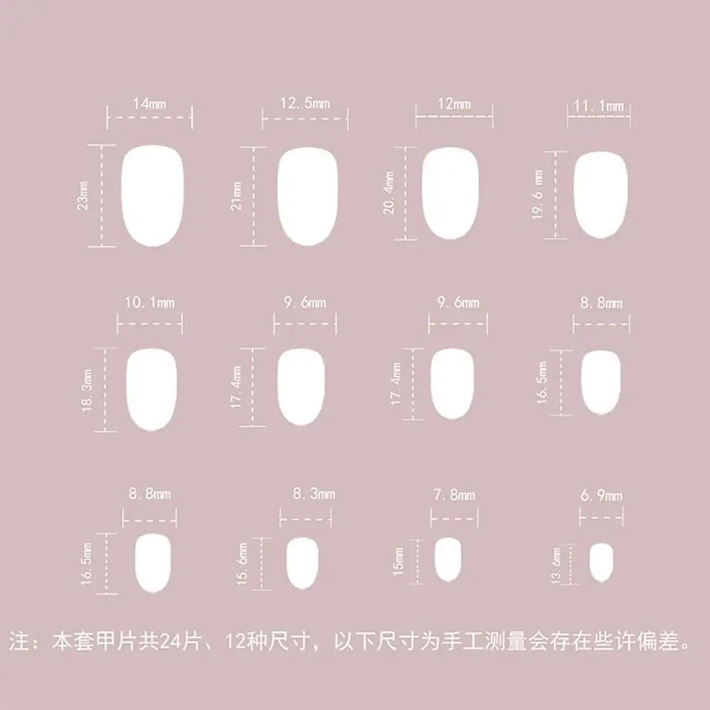 Fashion Long False Nails Almond Solid Color Fake Nails French Full Cover Nail Tips for DIY Zpaxo