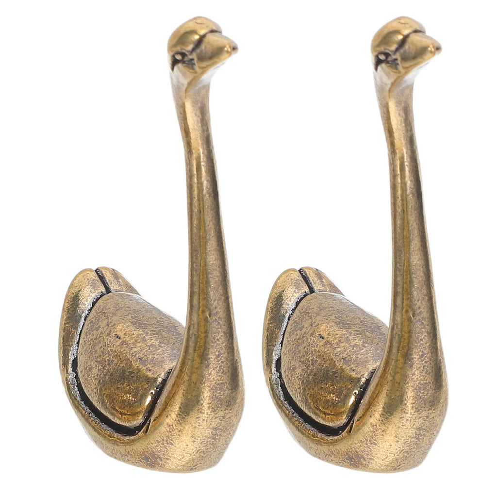 Brass Swan Birds Minimalist Decorative Statues Tabletop Living Room