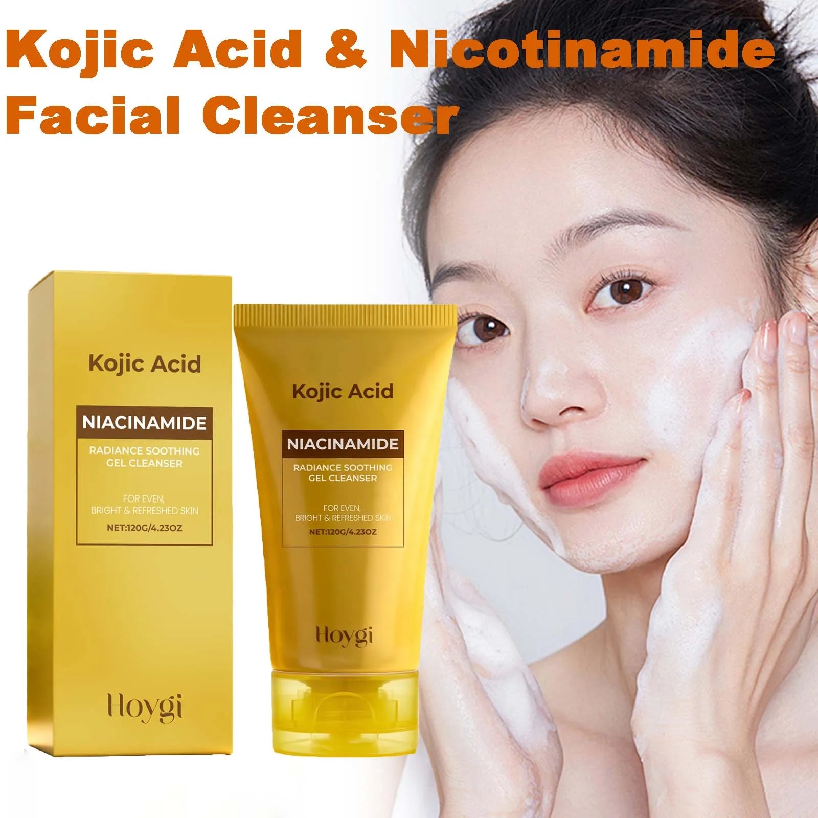 Kojic Acid & Niacinamide Brightening Face Wash | Dark Spots Brightening Face Wash Zpaxo
