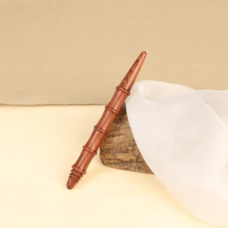 ▶1Pcs Natural Sandalwood Massage Stick, Acupoint Reflexology Massager, Full Body Deep Tissue Foot Relax Tool Zpaxo D