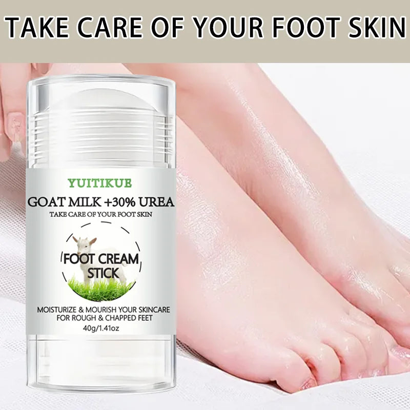 YUITIKUE 30% Urea & Goat Milk Foot Cream Stick – 40g Foot Cream Stick Zpaxo