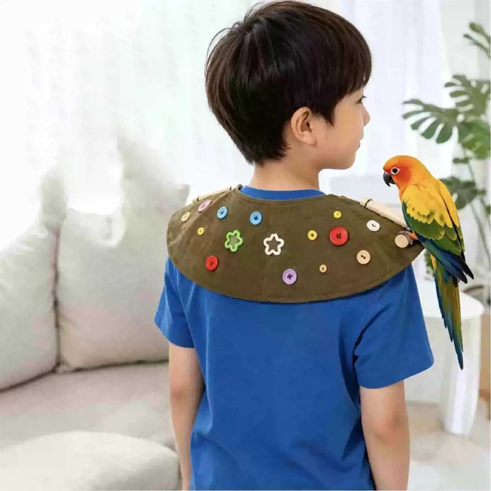 Bird Shoulder Protector Anti-scratch Anti-bite Interactive Cape Guard