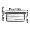 SUS316 Stainless Steel Bento Box – Airtight Leak-Proof Lunch Box Food Storage Container Zpaxo 1200ML