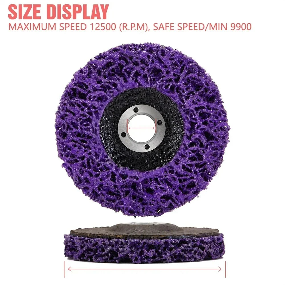 Abrasive Strip Discs 100 115 125mm | Angle Grinder Paint Remover