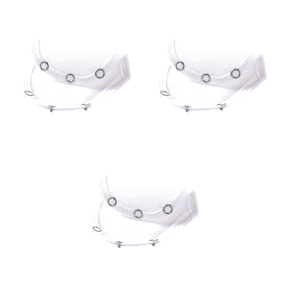 1-5PCS Baby Romper Partner Lengthen Pads Super Utility Bodysuit Diaper Jumpsuit Lengthen Extend Film Baby Infant Romper Partner Zpaxo White 3PCS