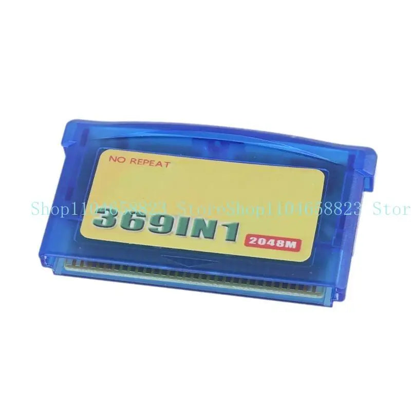 369 in 1 Game Cartridge Card Classical English Game in Cartridge for Handheld Game Console Game Collection Zpaxo China Mainland
