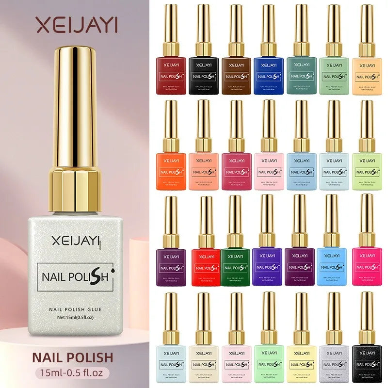 Colored Nail Varnish Gel 60 Colors Gloss Matte Ice-clear Nails Polish