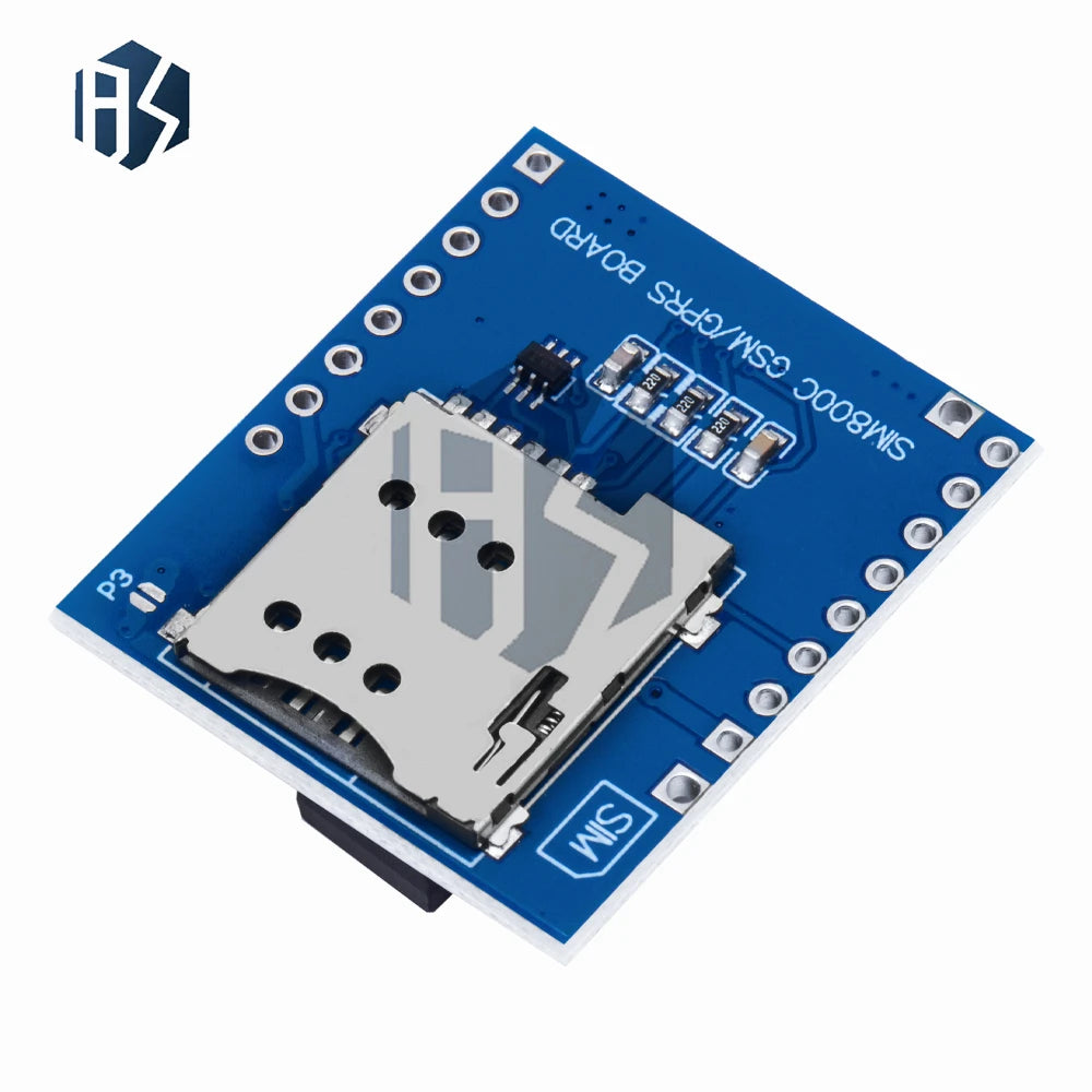 3 3v 5v SIM800C GSM GPRS Module 51 MCU STM32 Bluetooth TTS Arduino Zpaxo