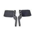 2Pcs/Set 1/7 RC Car Rear Mud Flag Carbon Fiber Fender Mount Bracket For ARRMA 1/7 MOJAVE V2 EXB Truck RC Car Accessories Upgrade