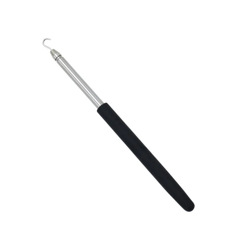 Jewelry Bracelet Necklace Clasp Hook Fastener – One-Hand Aid Tool Jewelry Wearing Aid Zpaxo black