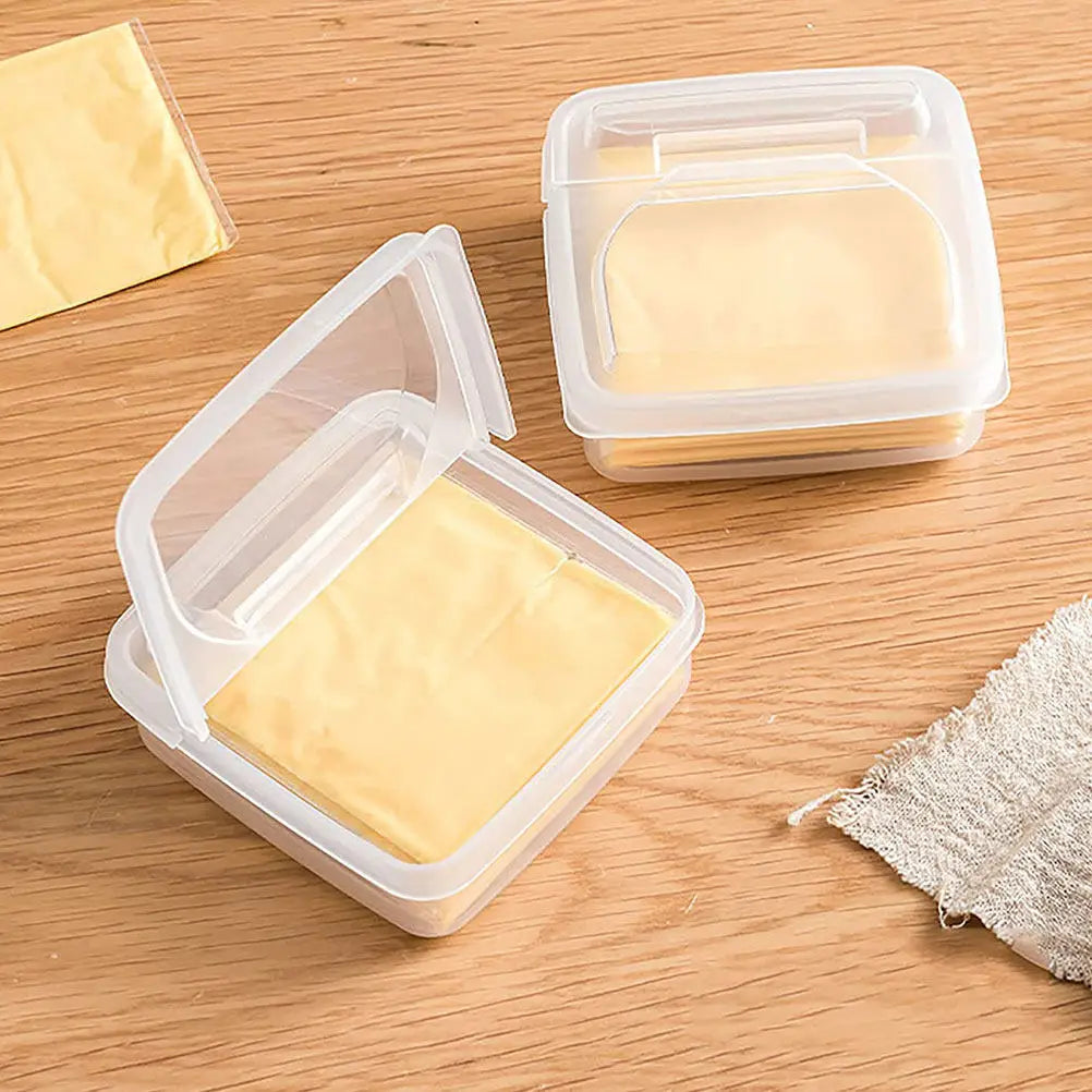 Cheese Slice Storage Box Food-grade Bpa-free Refrigerator Keeper