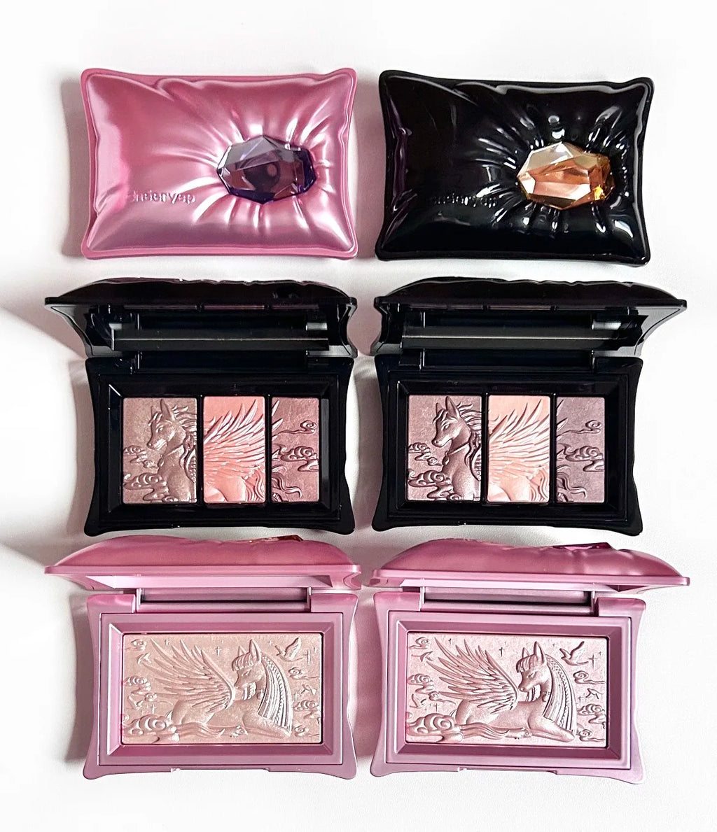 Qianyan Cheeryep Eyeshadow Palette Pillow Gem House Edition Zpaxo