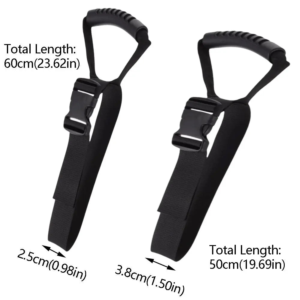 Adjustable Car Door Handle Assist Nylon Strap Non-slip Grip Safety Zpaxo