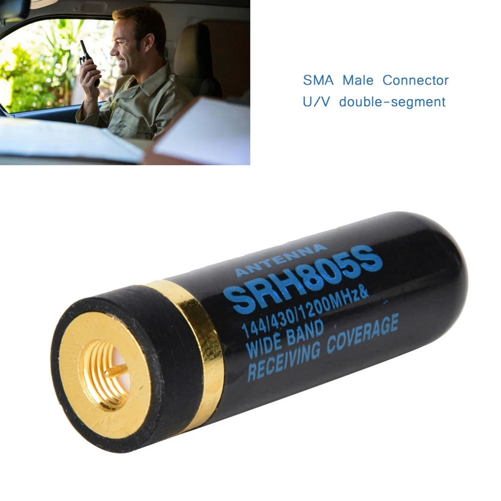 SMA Male Connector Walkie Talkie SRh 805S Antenna Two Way Radio