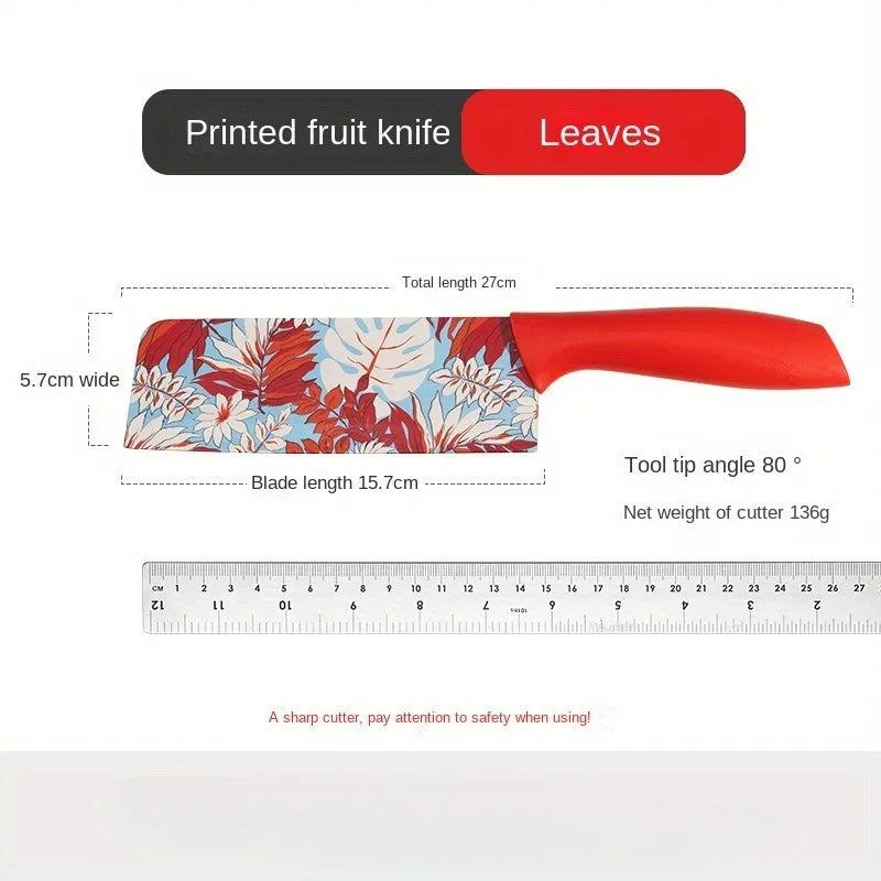 Stainless Steel Santoku Knife Pattern Design Blade Utility Paring
