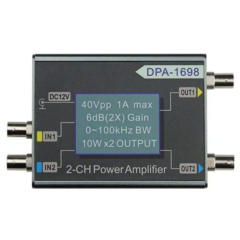 DPA-1698 DPA1698 Double Channel 10Wx2 Powered Power Amplifier Zpaxo
