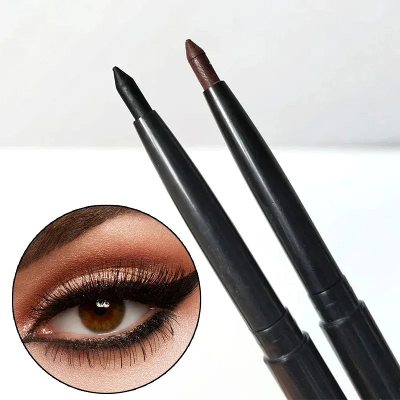 3Pcs Waterproof & Sweat-Proof Black Eyeliner Pencil Combined Lasting Smudge-Proof Bold Eye Makeup Easy Glide Formula for Perfe Zpaxo