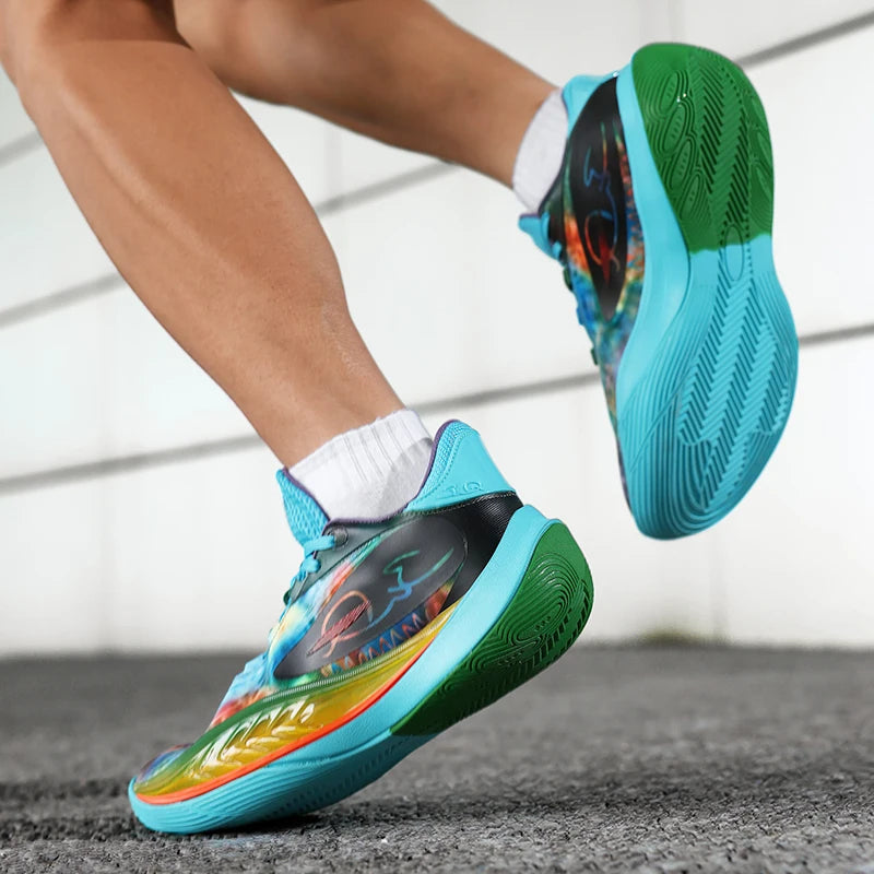 Men's Basketball Shoes Breathable Cushioning Non-slip Wearable Runing