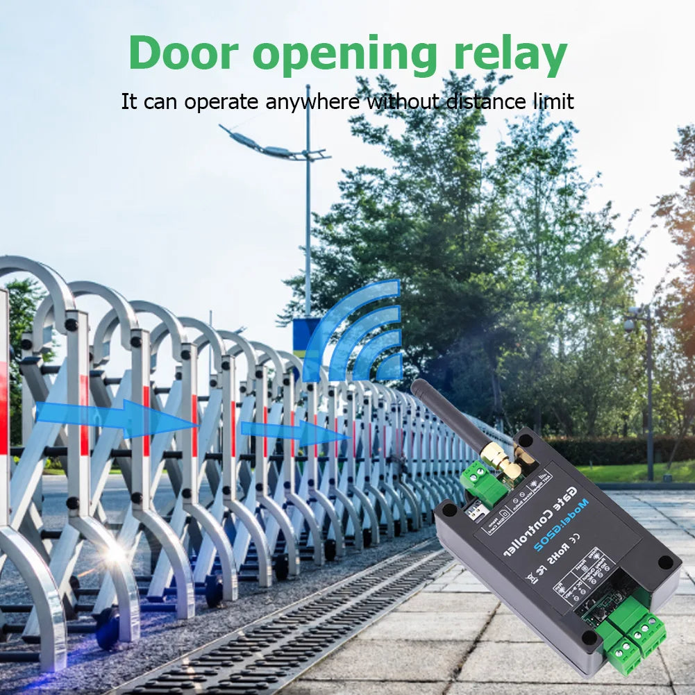 200 Users Wireless Remote Control Door Access GSM Gate Opener Relay