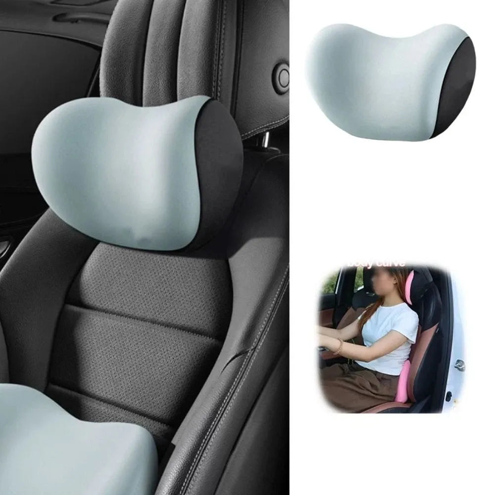 Memory Cotton Car Headrest Breathable Adjustable Car Neck Pillow Multifunctional Soft Neck Rest Cushion Four Season Zpaxo