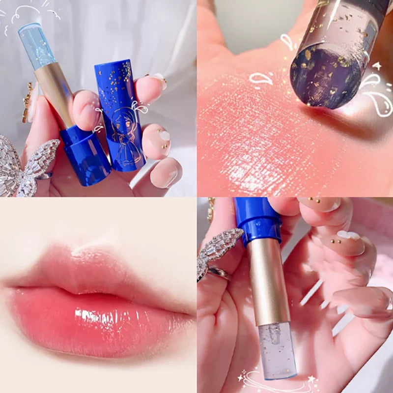 Princess Crystal Temperature Change Moisturizing Lipstick Star
