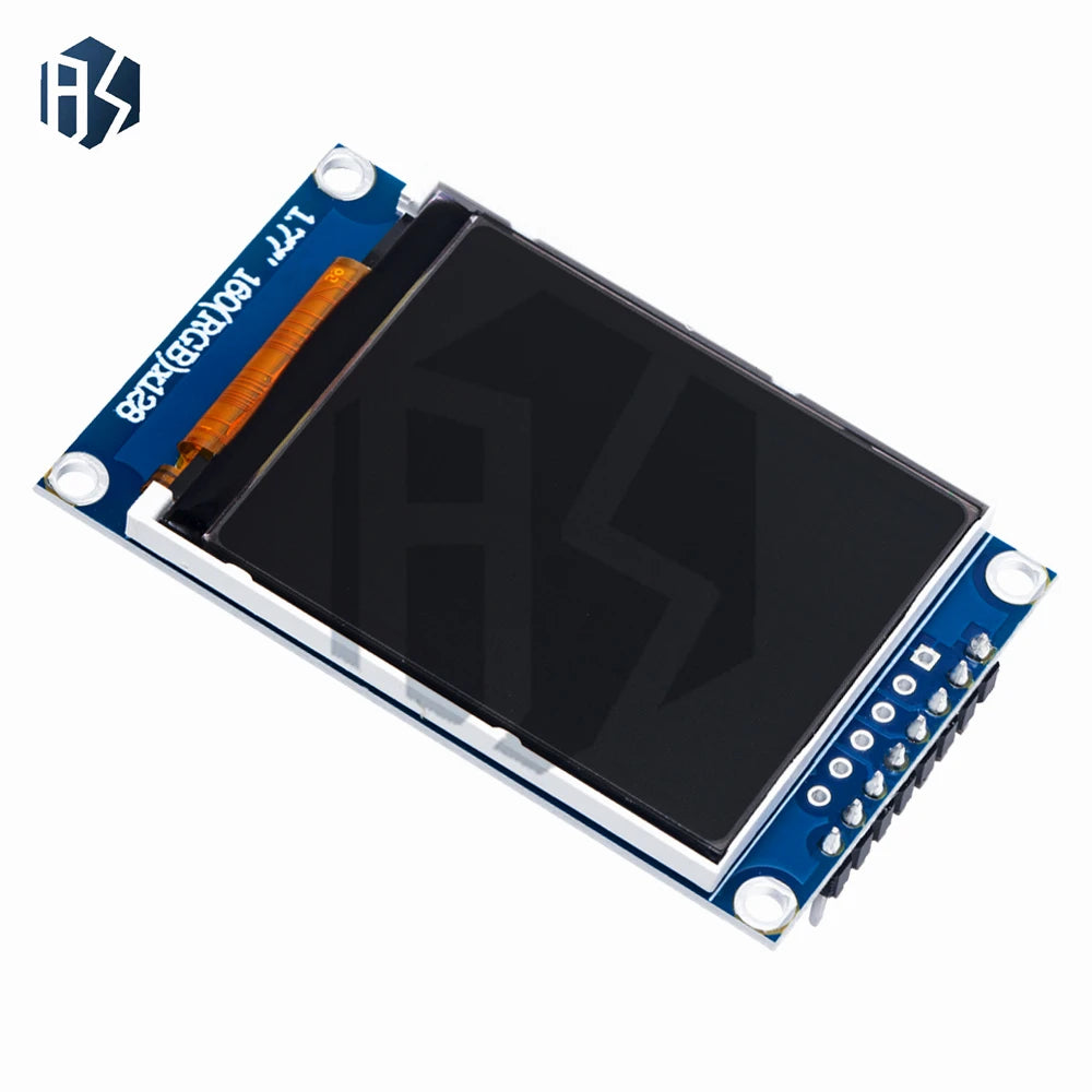 1 77-inch ST7735S TFT LCD Display Module 128x160 Resolution SPI Zpaxo