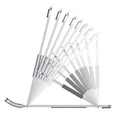 652F Portable Folding Laptop Stand Tablet Riser Cooling Bracket Holder Zpaxo Silver CN